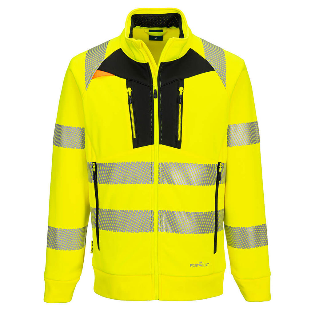 DX4 Hi-Vis huppari - Kelta/musta