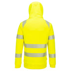 DX4 Hi-Vis 1/4 vetoketjuhuppari - Kelta/musta
