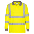 Eco Hi-Vis Pitkähihainen pikeepaita (6kpl pakkaus)