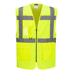 ES1 Essential Hi-Vis Mesh Esimiesliivi - Keltainen