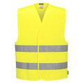 ES1 Essential Hi-Vis- liivi kahdella heijastinnauhalla