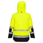 EV4 Hi-Vis Expedition Parka-takki - Kelta/musta