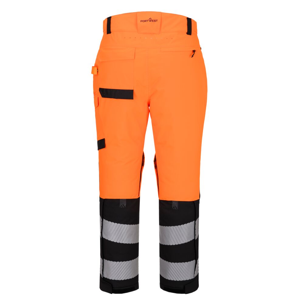 EV4 Hi-Vis Expedition housut - Oranssi/musta