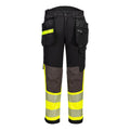 EV4 Hi-Vis 1-luokan joustavat housut irroitettavilla riipputaskuilla