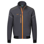 EV4 Softshell bomber-takki (3L) - Metallinharmaa
