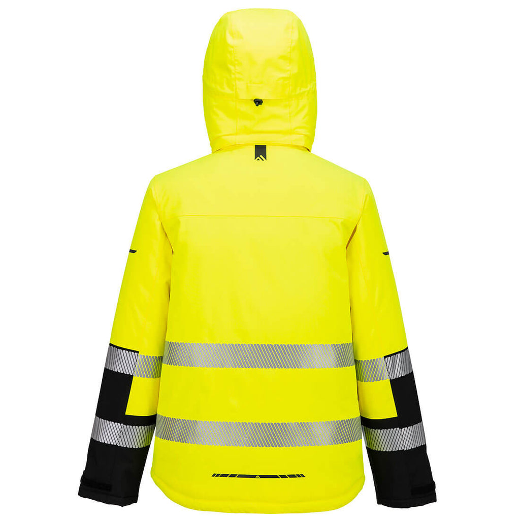 EV4 Hi-Vis Talvitakki - Kelta/musta