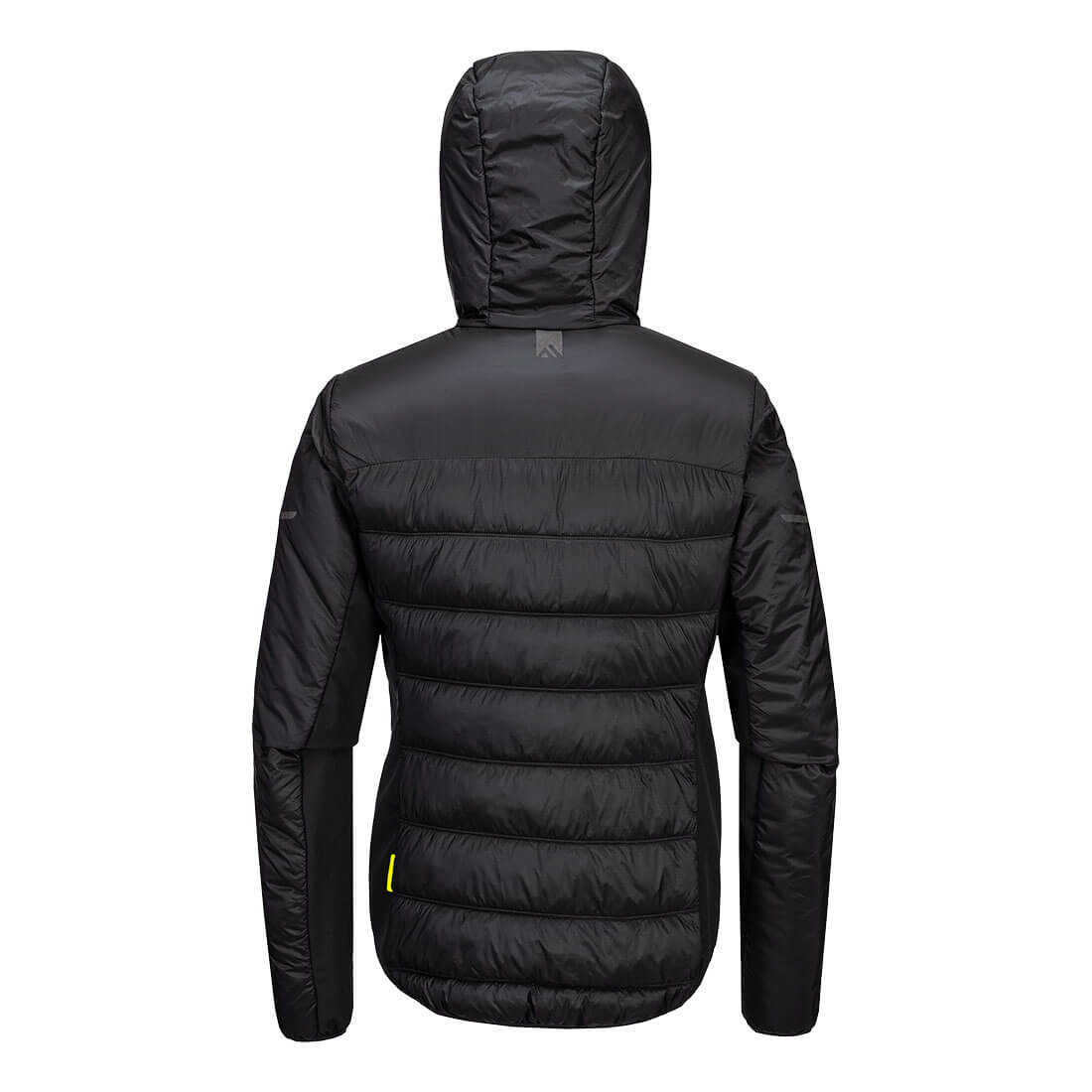 EV4 Vuorellinen Baffle-toppatakki - Musta