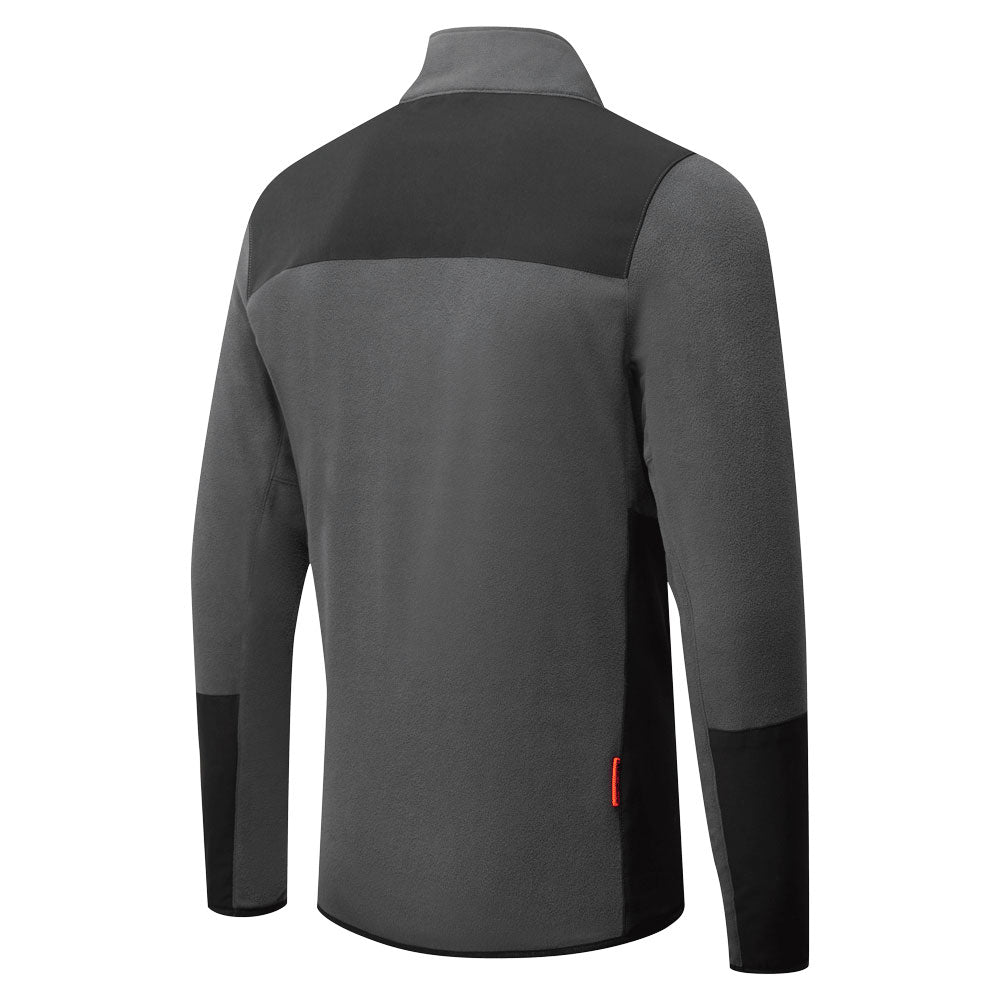 EV4 Stretch fleece-pusero - Metallinharmaa