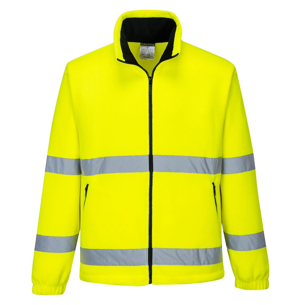 Hi-Vis Perus-fleece - Keltainen