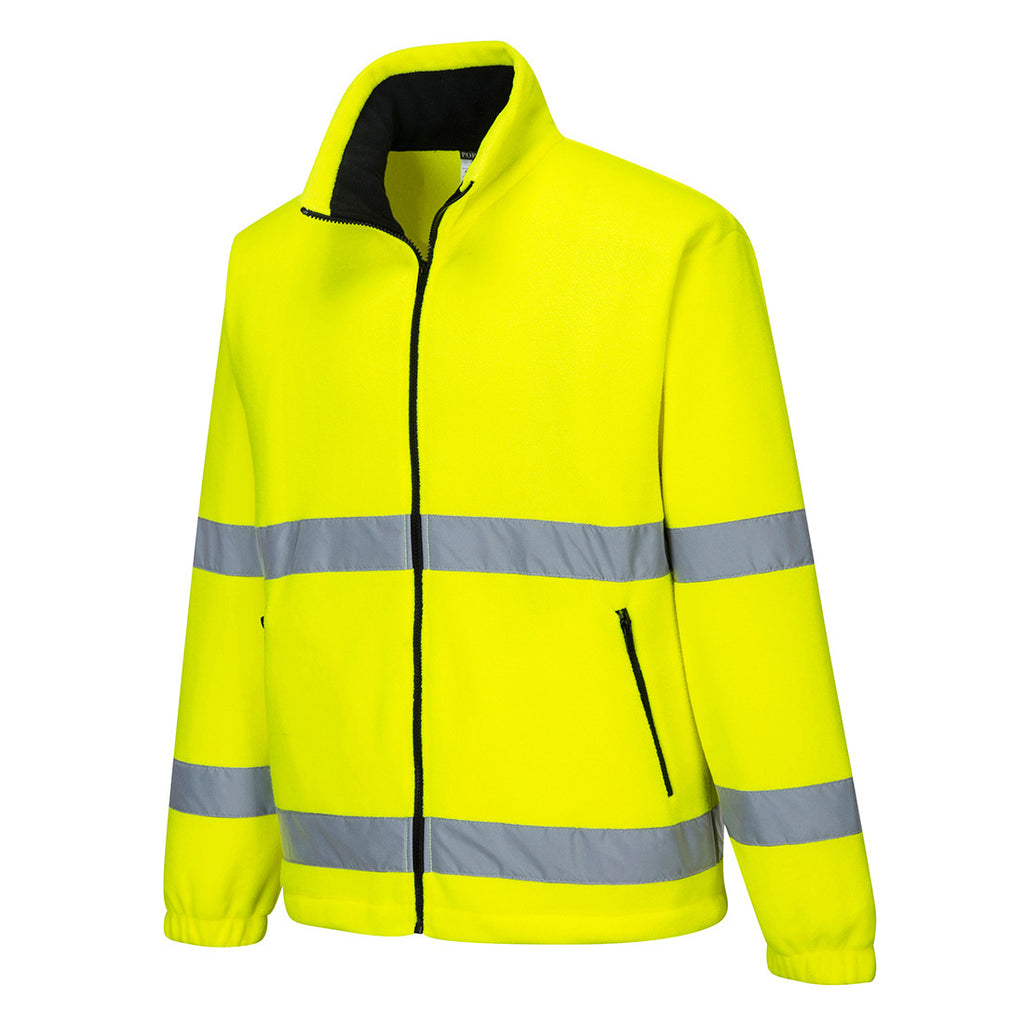 Hi-Vis Perus-fleece - Keltainen