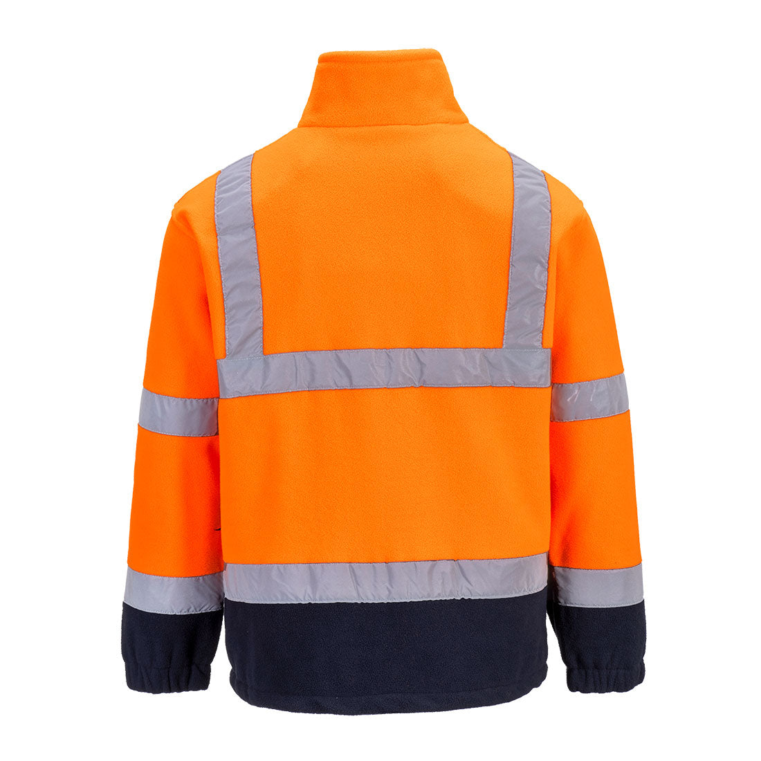 Hi-Vis 2-värifleece - Oranssi/navy