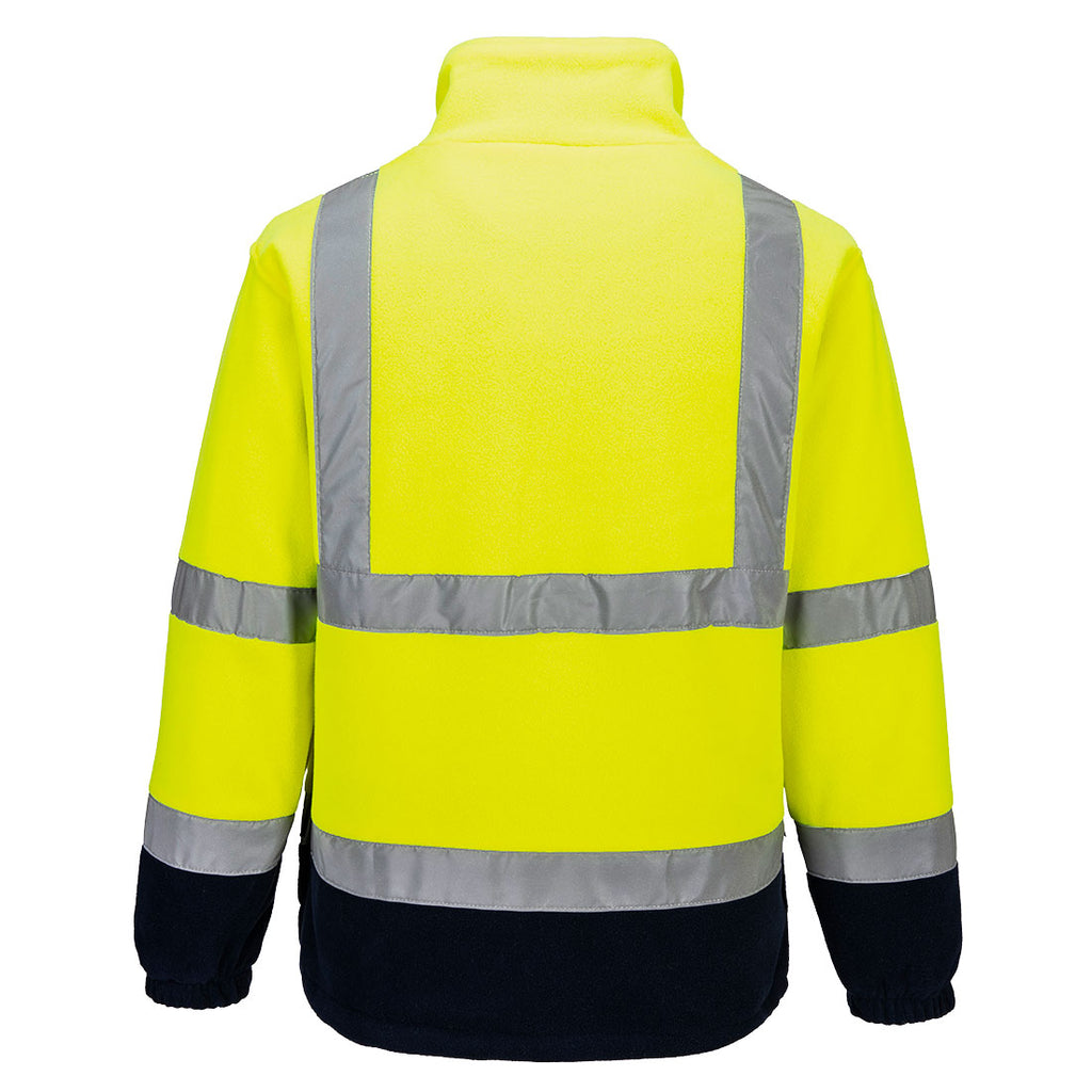 Hi-Vis 2-värifleece - Kelta/navy