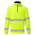 Hi-Vis 1/2 vetoketju Fleece