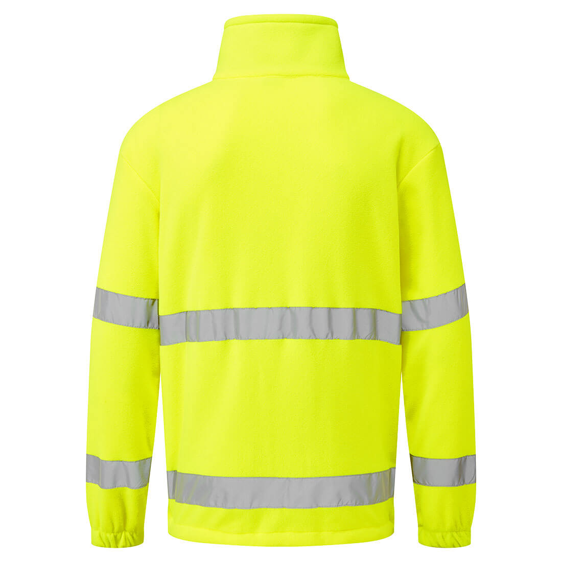 Hi-Vis 1/2 vetoketju Fleece - Keltainen