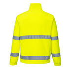 Hi-Vis tuulenpitävä fleece - Keltainen