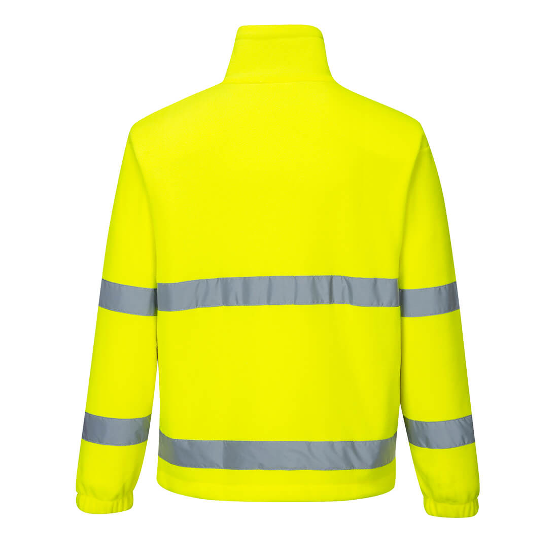 Hi-Vis tuulenpitävä fleece - Keltainen