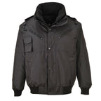 4-in-1 Bomber-takki - Musta