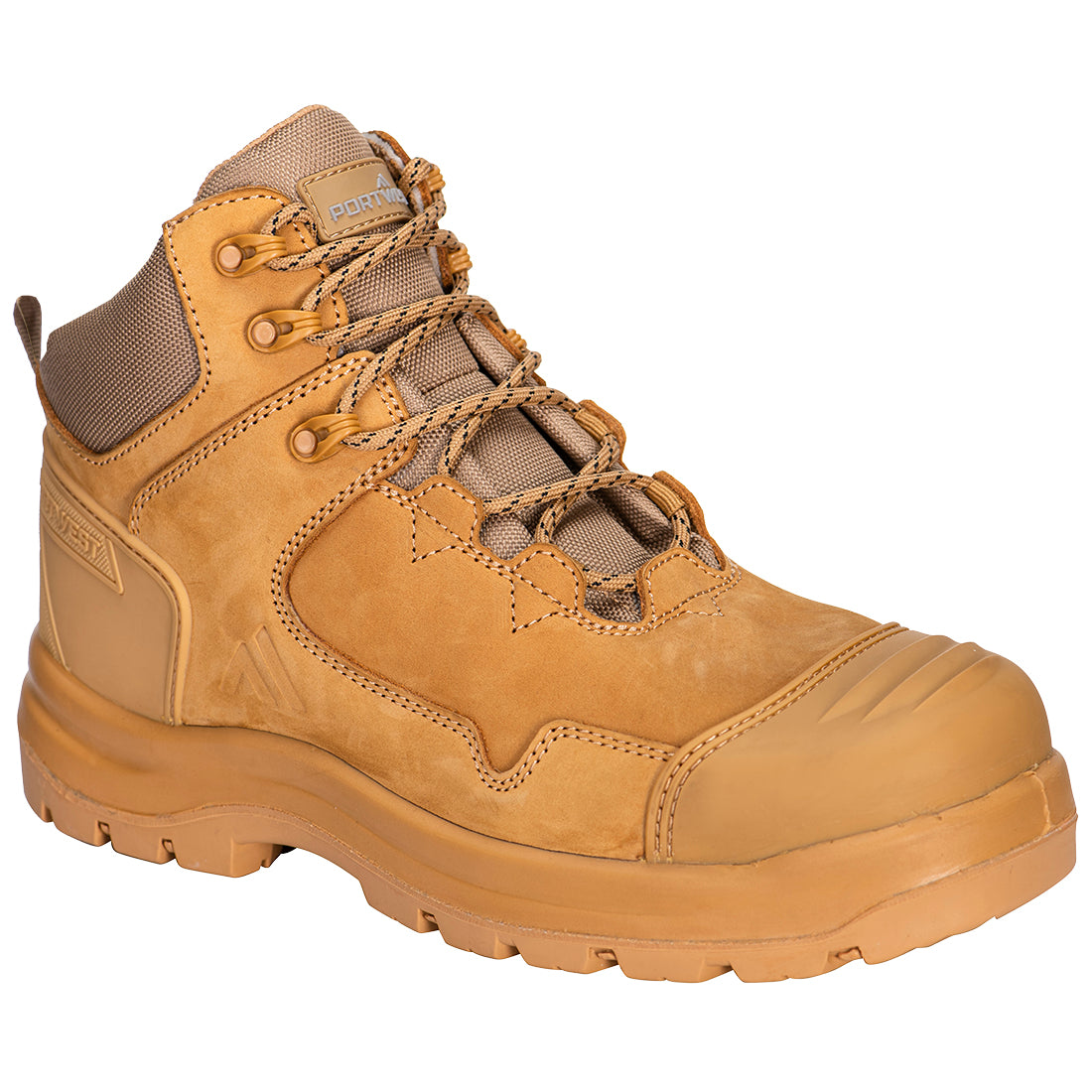 Vaaleanruskeat Apex Composite Aussibootsit S3S HRO SR - Vehnänkeltainen
