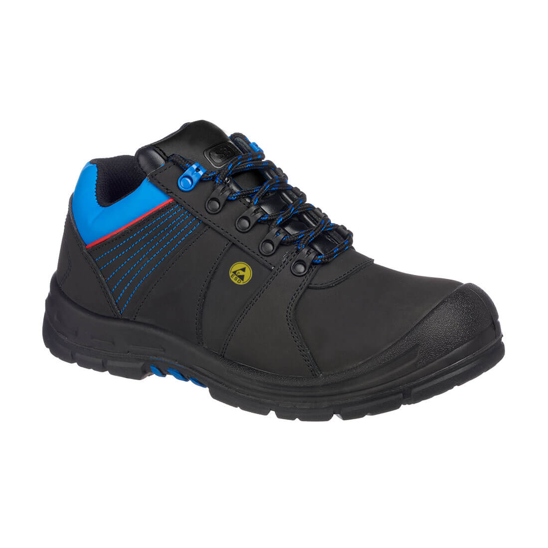 Portwest Compositelite Protector -turvakengät S3 ESD HRO - Musta/Sininen