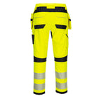 PW3 FR Modaflame Hi-Vis riipputaskuhousut - Kelta/musta