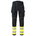 PW3 FR Modaflame Hi-Vis Riipputaskuhousut Luokka 1