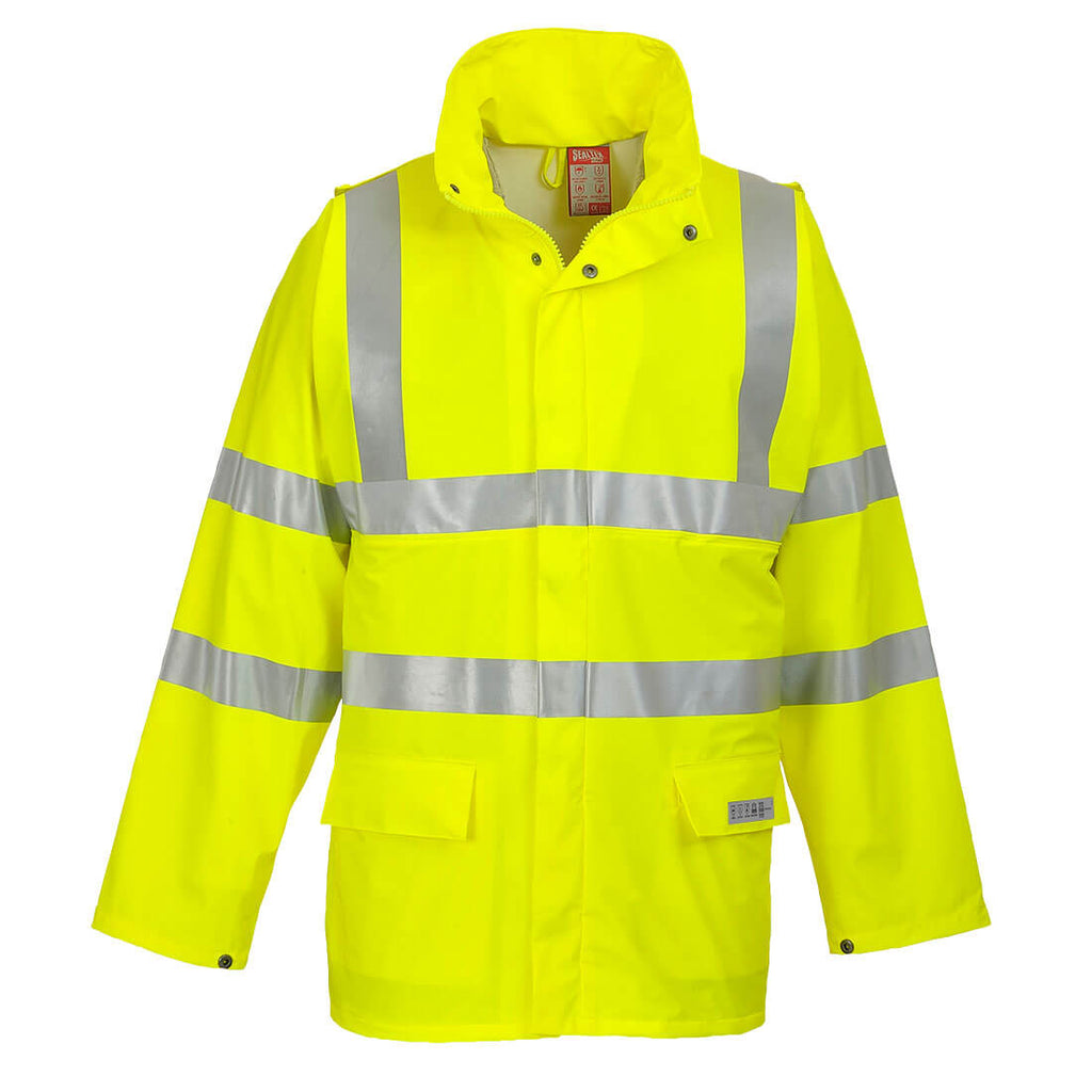 Sealtex-palosuojattu Hi-Vis takki - Keltainen