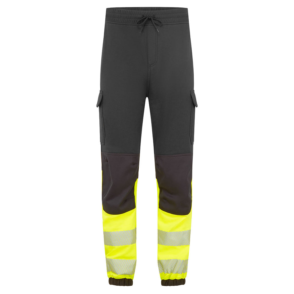 PW3 Modaflame Hi-Vis luokan 1 FR - työverkkarit - Musta/keltainen