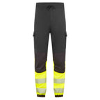PW3 Modaflame Hi-Vis luokan 1 FR - työverkkarit - Musta/keltainen