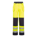 Bizflame Hi-Vis kontrasti FR housut riipputaskuilla