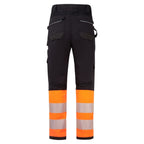PW3 Modaflame Work HVO luokan 1 FR- riipputaskuhousut - Oranssi/musta