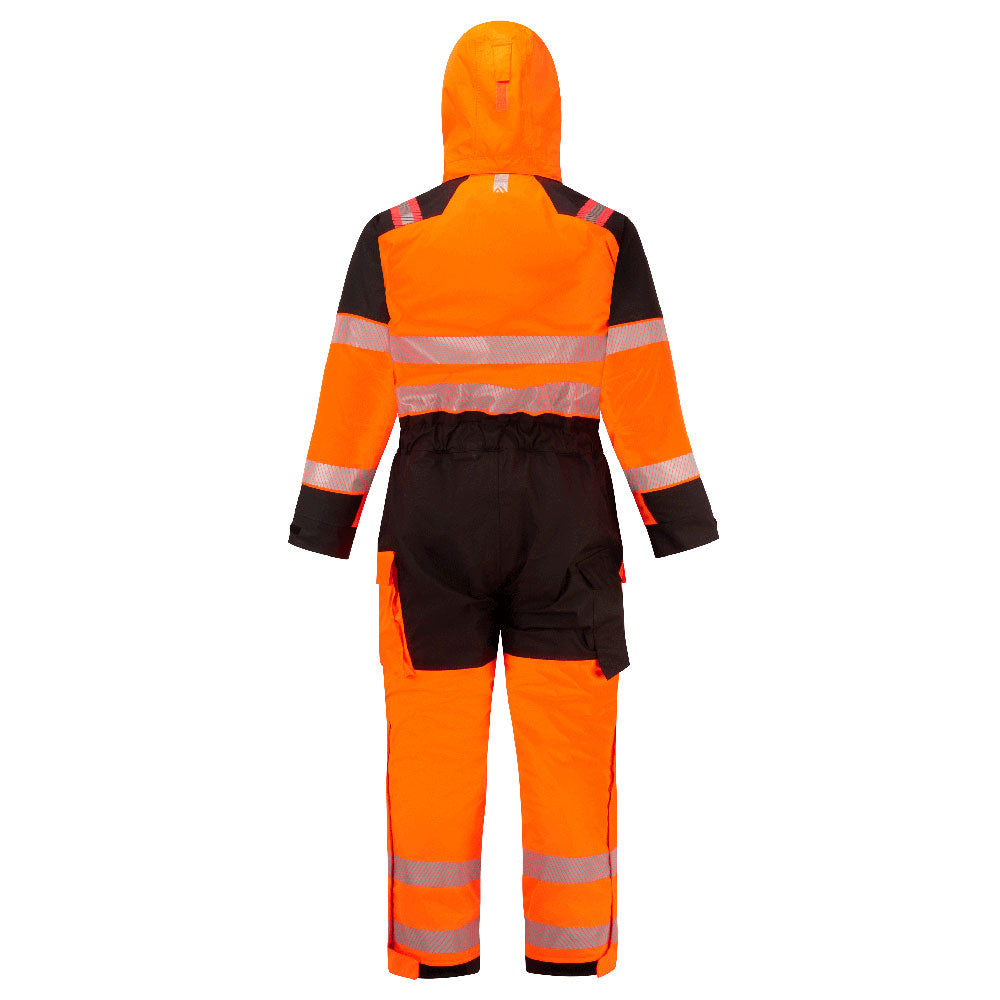 PW3 Modaflame Rain+ Hi-Vis Multi-Norm FR talvihaalari - Oranssi/musta
