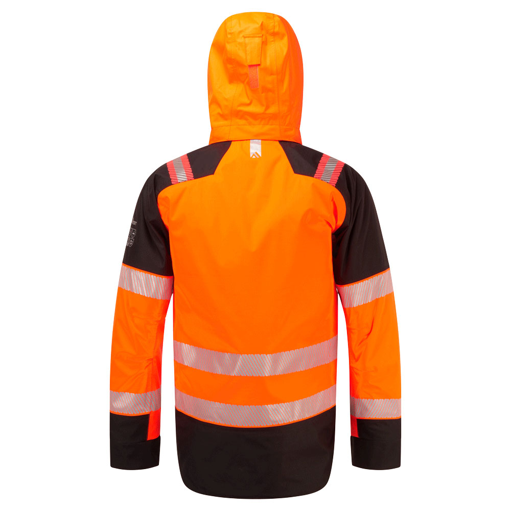 PW3 Modaflame Rain+ Hi-Vis Multi-Norm FR Talvitakki - Oranssi/musta
