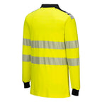 PW3 FR Modaflame Hi-Vis pitkähihainen pikee - Kelta/musta