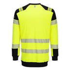 PW3 Modaflame Knit Hi-Vis FR Full Zip huppari - Kelta/musta