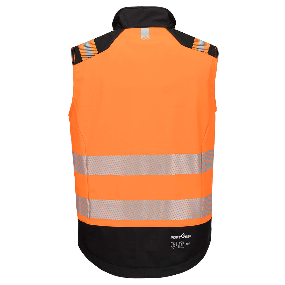 PW3 Modaflame Softshell Hi-Vis FR-liivi - Oranssi/musta