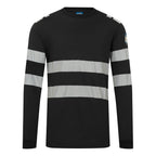 PW3 Modaflame Knit FR pitkähihainen paita - Musta