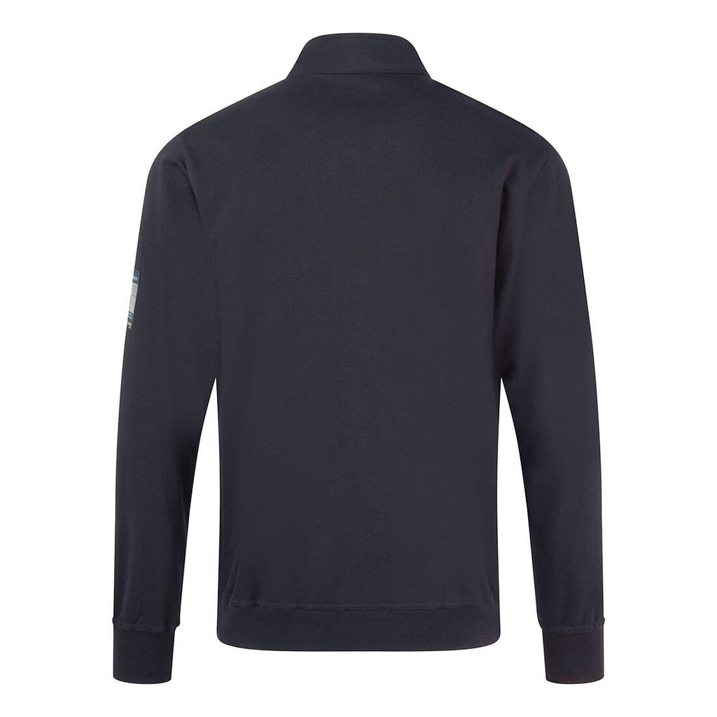 Modaflame Knit FR Collegetakki vetoketjulla - Tummansininen