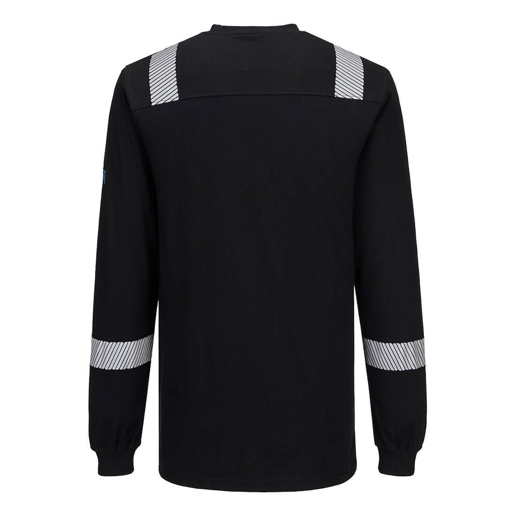 WX3 Modaflame Knit FR pitkähihainen paita - Musta