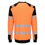 PW3 Modaflame Knit HVO FR kudottu collegepaita - Oranssi/musta