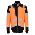 PW3 Modaflame Knit Hi-Vis palosuojattu vetoketjullinen collegetakki