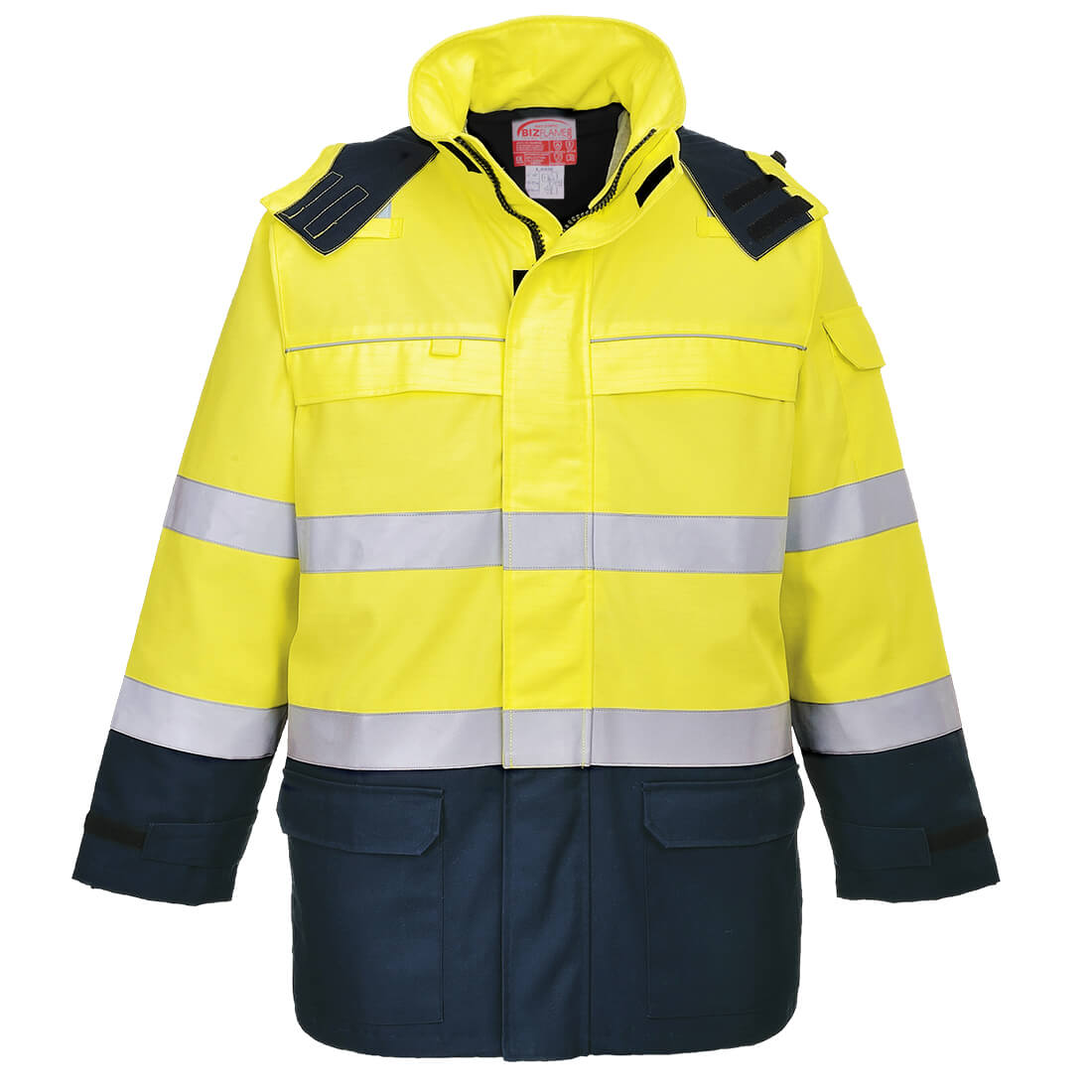 Bizflame Rain + Hi-Vis valokaaritakki