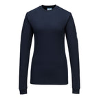 Modaflame Knit FR Naisten pitkähihainen T-paita - Tummansininen