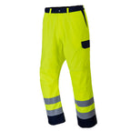Bizflame Work Hi-Vis-housut Työhousut - Keltainen