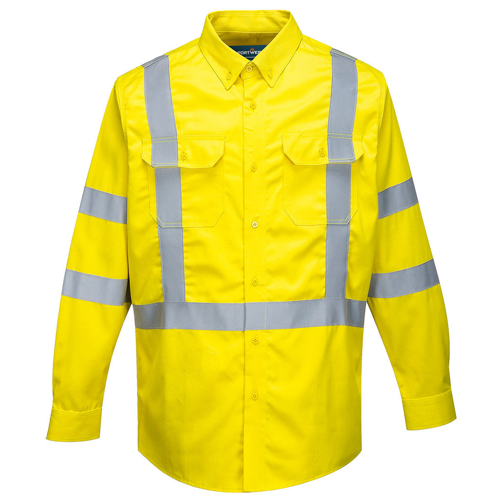 Bizflame 88/12 FR Hi-Vis Paita - Keltainen