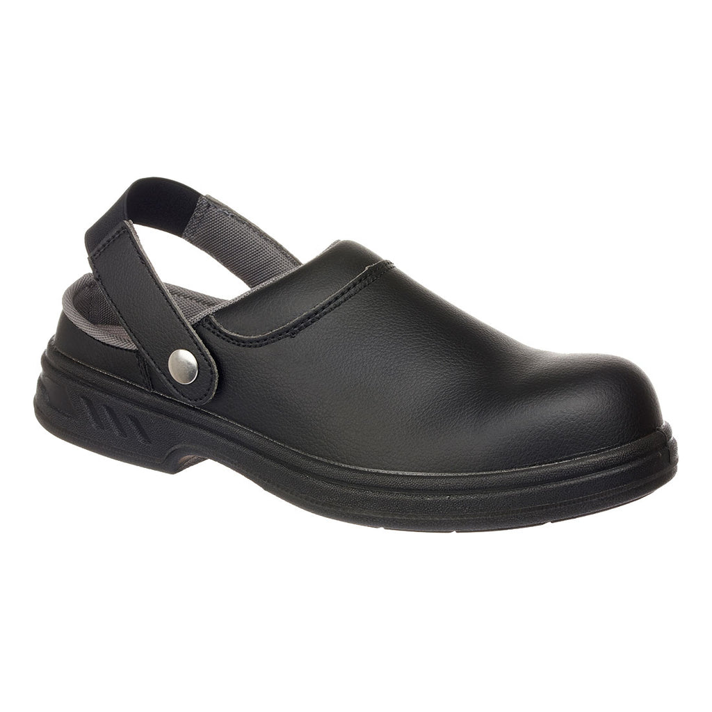 Steelite Clog-turvasandaalit SB AE WRU - Musta