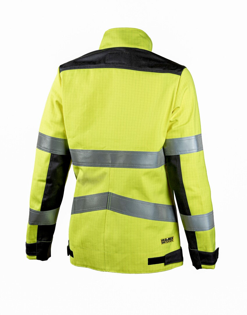 Naisten MultiChem takki – 2334M - HV-keltainen/Harmaa