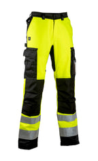 Turvahousut – 6164 - HV-keltainen/Musta