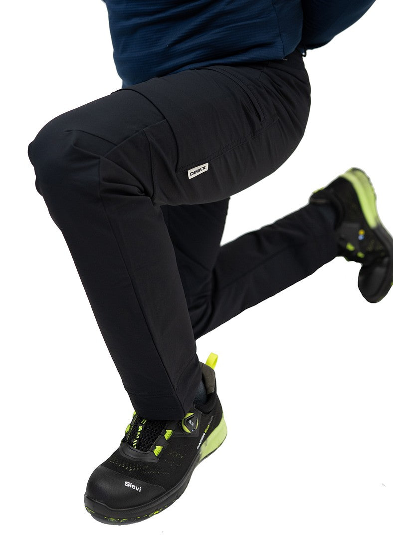 Stretch housut – 6189 - Musta