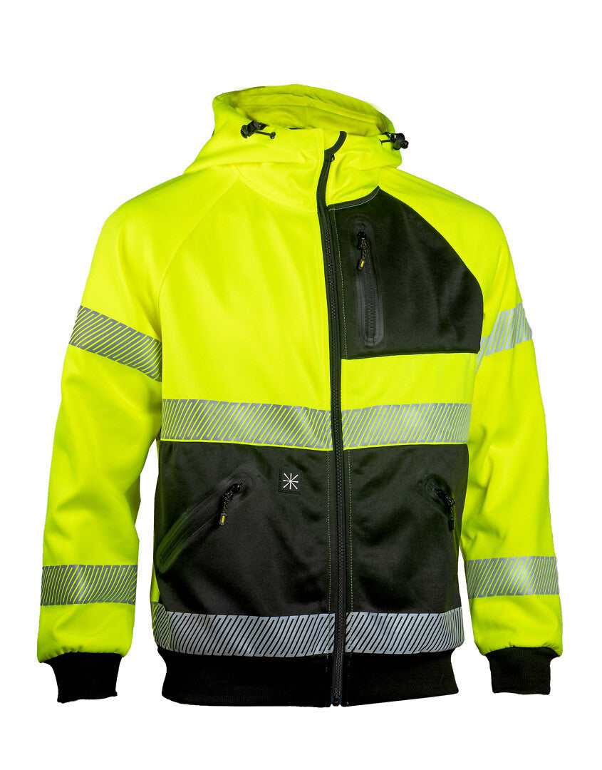 Turva huppari – 4470 - HV-keltainen/Musta