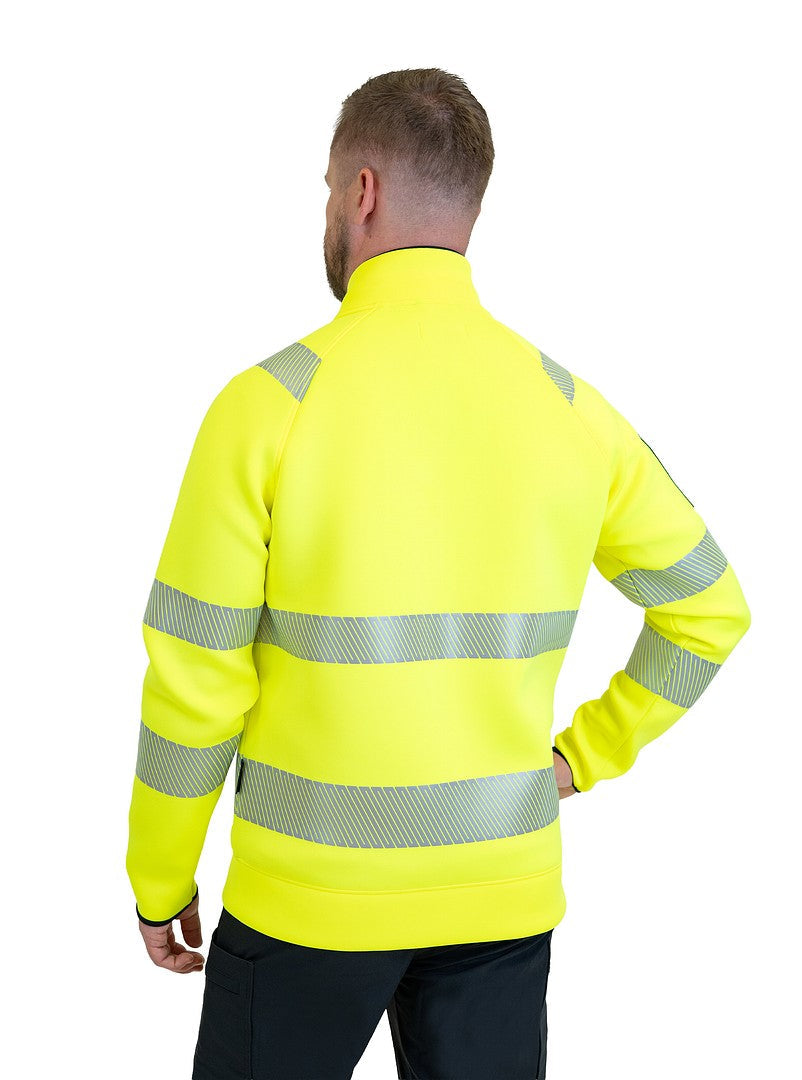 Turva scuba takki – 4569 - HV-keltainen